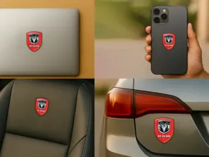 Dodge Autocollants Fenêtre Limités Pro Minimaliste